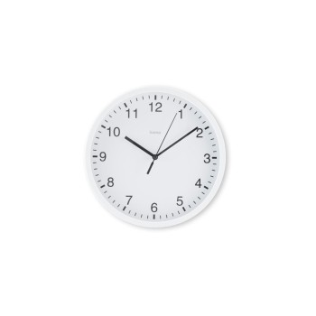 Hama Wanduhr Elba,, Ø 25 cm, ohne Ticken, white