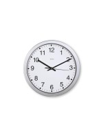 Hama Wanduhr Mallorca,, Ø 30 cm, Silber