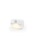Hama Confortable LED, détecteur de mouvement et de crépuscule, pile