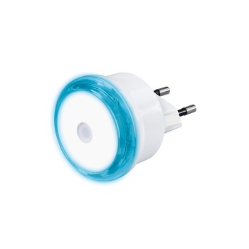 Hama Basique LED, avec prise et capteur crépusculaire, bleue