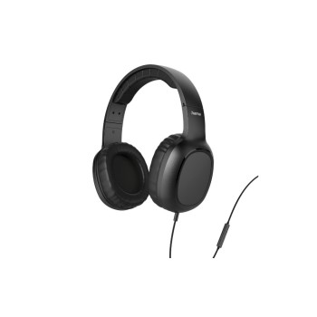 Hama Fun II Casque supra-auriculaire avec microphone, 3,5 mm, noir Hama Fun II Casque supra-auriculaire avec microphone, 3,5 mm, noir