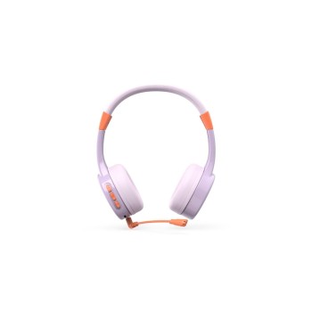 Hama Teens Guard II Casque pour enfants supra-auriculaire Bluetooth violet et orange Hama Teens Guard II Casque pour enfants supra-auriculaire Bluetooth violet et orange