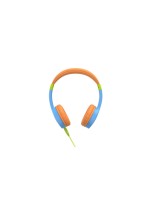 Hama Kids Guard Câble avec limiteur de volume pour casque supra-auriculaire, bleu et orange