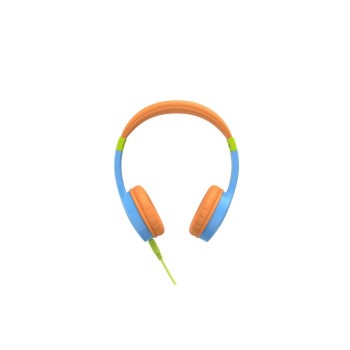 Hama Kids Guard Câble avec limiteur de volume pour casque supra-auriculaire, bleu et orange Hama Kids Guard Câble avec limiteur de volume pour casque supra-auriculaire, bleu et orange