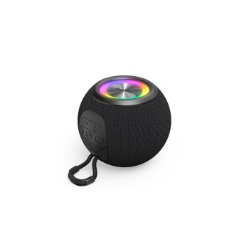 Hama Enceinte en forme de boule 5 modes d'éclairage, 5 W, noir
