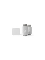 Hama 00176593 Kit Wi-Fi : 2 thermostats de radiateur intelligents + centrale, blanc