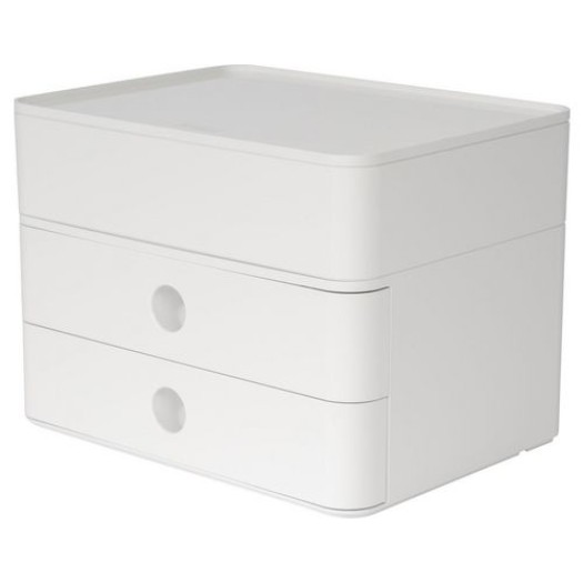 HAN Schubladenbox Allison Smart-Box Plus, 2 Schubladen, weiss