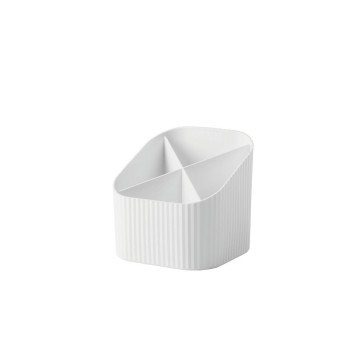 HAN Stifteköcher Re-LOOP, 4 Fächer, recyceltes Material, white HAN Stifteköcher Re-LOOP, 4 Fächer, recyceltes Material, white
