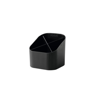 HAN Stifteköcher Re-LOOP, 4 Fächer, recyceltes Material, black  HAN Stifteköcher Re-LOOP, 4 Fächer, recyceltes Material, black