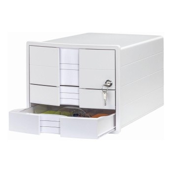HAN Schubladenbox IMPULS, 3 geschl. Schubladen with Schloss white HAN Schubladenbox IMPULS, 3 geschl. Schubladen with Schloss white