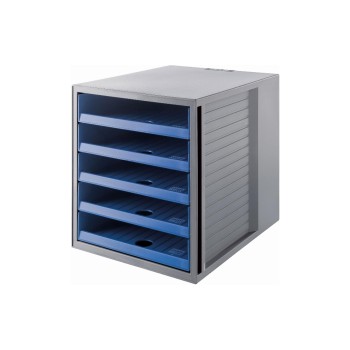 HAN Schubladenbox KARMA, A4, 5 offene Schubladen blue HAN Schubladenbox KARMA, A4, 5 offene Schubladen blue
