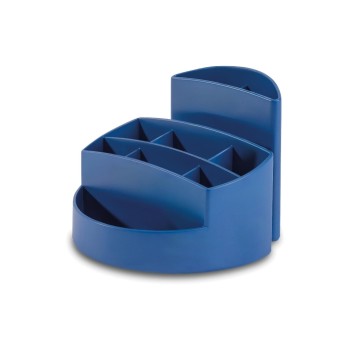 HAN Stifteköcher Rondo Karma, 9 Fächer, recyceltes Material, blue HAN Stifteköcher Rondo Karma, 9 Fächer, recyceltes Material, blue