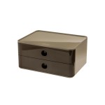 HAN Schubladenbox Allison Smart-Box Plus, 2 Schubladen, braun