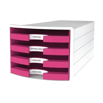 HAN Schubladenbox Impuls pink, 4 Schubladen HAN Schubladenbox Impuls pink, 4 Schubladen