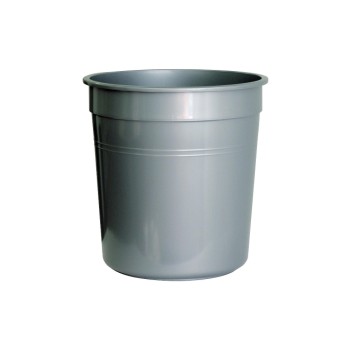 Hansa Papierkorb, grau, Øoben 36,5 cm, H 38 cm, Volumen: 28 l Hansa Papierkorb, grau, Øoben 36,5 cm, H 38 cm, Volumen: 28 l