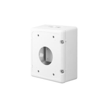 Hanwha Anschlussbox SBP-300NBW, white, for diverse Hanwha Kameras and Halterungen Hanwha Anschlussbox SBP-300NBW, white, for diverse Hanwha Kameras and Halterungen