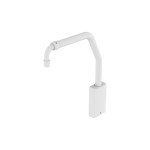 Hanwha Vision SBP-156LMW1 Support d'allège télescopique Blanc 1 Pièce/s