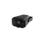 Hanwha Vision SPA-H100B, Hornlautsprecher, PoE, black , IP66