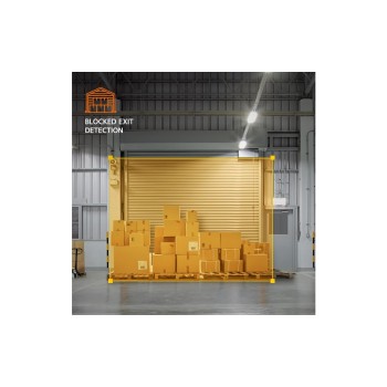 Hanwha Vision Analyse vidéo AIA-C01BLK Blocked Exit Detection Analytics Hanwha Vision Analyse vidéo AIA-C01BLK Blocked Exit Detection Analytics
