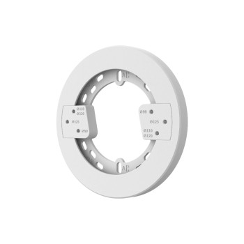 Hanwha Montage Adapter SBD-110GP1, for diverse Hanwha Kameras, white Hanwha Montage Adapter SBD-110GP1, for diverse Hanwha Kameras, white