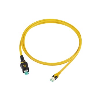 Hanwha Vision Câble de raccordement SPP-C00402EP Jaune 1