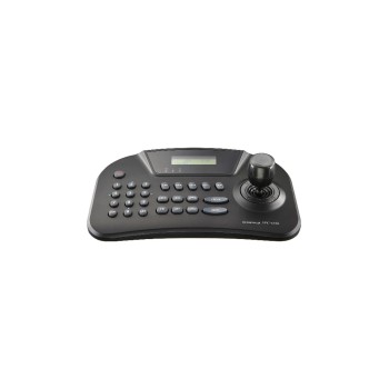Hanwha Kamerasteuerung SPC-1010, LCD, 3D-Joystick, bis for 255 PTZ Steuerung Hanwha Kamerasteuerung SPC-1010, LCD, 3D-Joystick, bis for 255 PTZ Steuerung