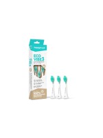 happybrush Tête de brosse à dents Eco Vibe 3+ 3 pièces, White-Mint