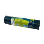 Secolan Mülleimerbeutel 120 Liter, 10 Stück pRolle, mit Zugband, 640 x 710 mm