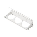 Havn Angled Bottom Fan Bracket, white