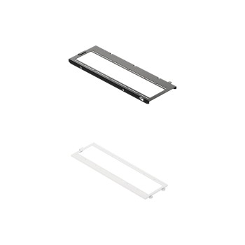 Havn Fan Brackets, white, for 360 mm Radiatoren Havn Fan Brackets, white, for 360 mm Radiatoren