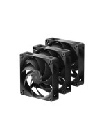 Case ventilator Havn 140mm, 3er, 140x140x30mm, PWM, black 