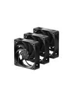 Case ventilator Havn 120mm, 3er, 120x120x30mm, PWM, black 