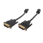 Purelink DVI-D câble: 1.5m, Dual-Link, Stecker 24+1 auf Stecker 24+1, noir