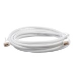 HDGear Mini-DisplayPort-câble 03m, Mini-DisplayPort - Mini-DisplayPort, blanc