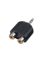 3.5 mm Stecker Stereo>2xCinchkupplung