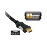 câble HDMI HDGear High Speed 2.00m, 1080p, HDMI A-Stecker-HDMI A-Stecker