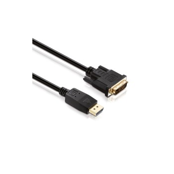 HDGear DisplayPort/DVI 1080p 2m, DisplayPort - DVI 1080p, black HDGear DisplayPort/DVI 1080p 2m, DisplayPort - DVI 1080p, black