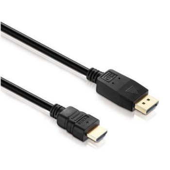 HDGear DisplayPort/HDMI 1080p 5m, DisplayPort - HDMI 1080p, black HDGear DisplayPort/HDMI 1080p 5m, DisplayPort - HDMI 1080p, black