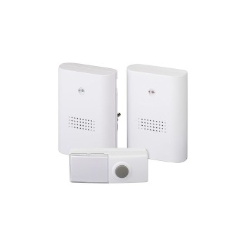 Heidemann Funkgong Set HX Twin, white Heidemann Funkgong Set HX Twin, white