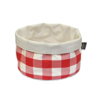 Heidi Cheese Line Brottasche Rondo Vichy, Ø 20cm, Höhe 15cm, zusammenfaltbar Heidi Cheese Line Brottasche Rondo Vichy, Ø 20cm, Höhe 15cm, zusammenfaltbar
