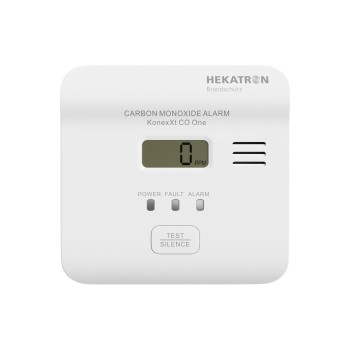 Hekatron CO-Warnmelder KONEXXT CO One, DINEN50291-1, 85dB, IP42, elektrochemisch Hekatron CO-Warnmelder KONEXXT CO One, DINEN50291-1, 85dB, IP42, elektrochemisch