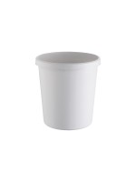Helit Papierkorb 18lt, lichtgrau