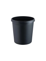 Helit Papierkorb, 30 Liter, black 