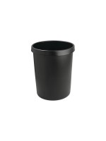 Helit Papierkorb, 45 Liter, black 