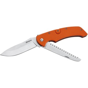 Herbertz Couteau de poche 2 pièces orange