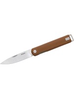 Herbertz Couteau de poche Liner Lock G10 brun, lame couleur acier