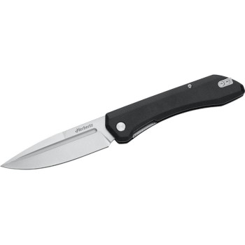 Herbertz Couteau de poche Outdoor Liner Lock noir G10