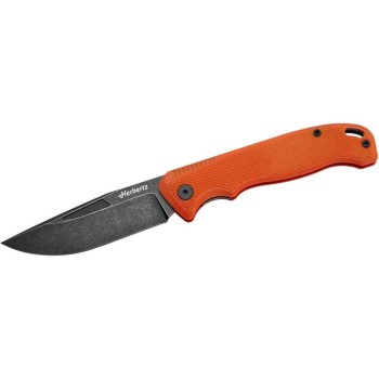 Herbertz Couteau de poche Performance Liner Lock D2 orange, G10