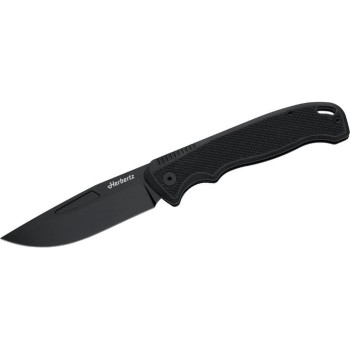 Herbertz Couteau de poche Performance Liner Lock D2 lame noire G10