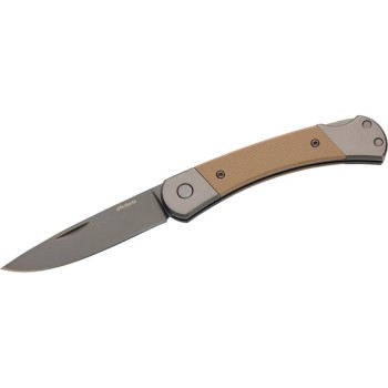 Taschenmesser Titanbeschichtung Grey D2, Medium, Sand Taschenmesser Titanbeschichtung Grey D2, Medium, Sand